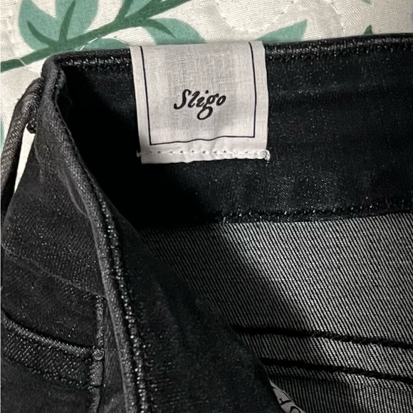 Frank & Eileen Black Cropped Jeans size 24 - Picture 3 of 7